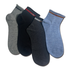 China factory fashion bulk wholesale ccustom mens 100% cotton sport socks crew spandex polyester men sport sock