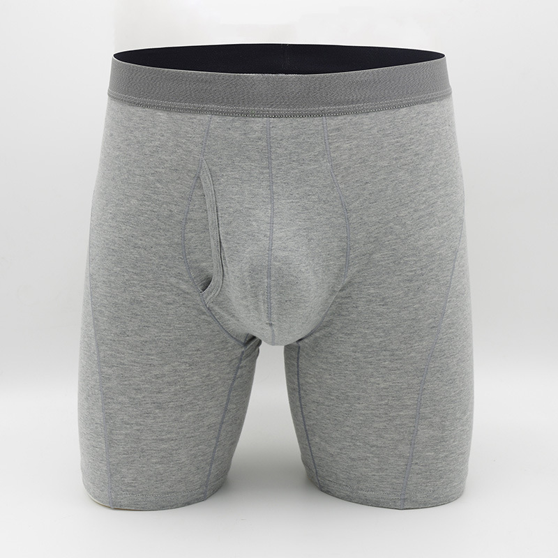 High quality Custom Underwear Ultra- Thin Ice Silk Seamless Boxers Summer Breathable Boyshort Underwear Mens Boxer Briefs
