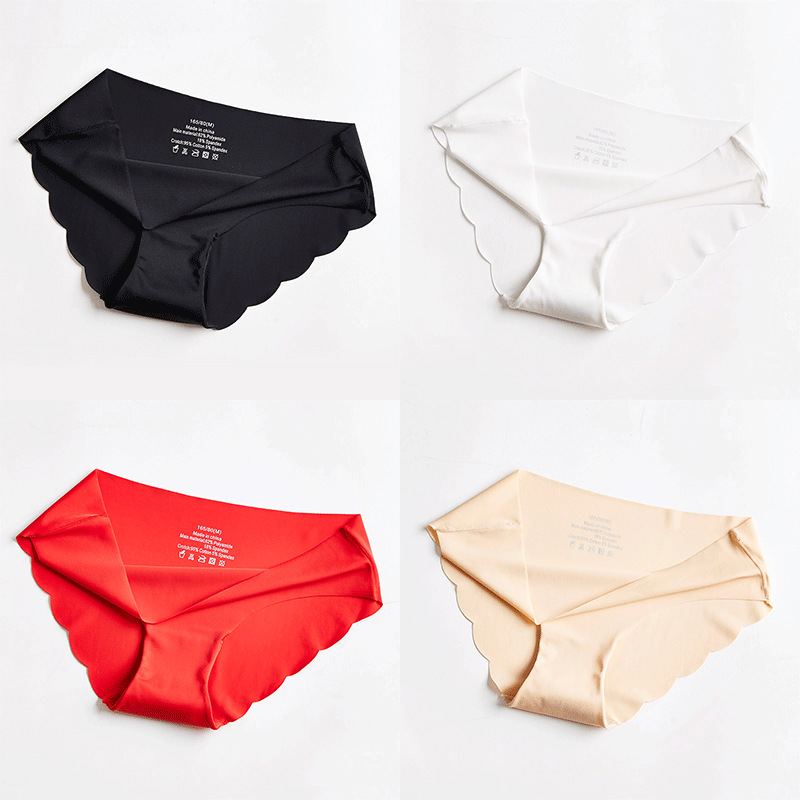 High quality seamless smooth solid women underwear daily briefs Girls Shorty Ladies lingerie Women's Panties