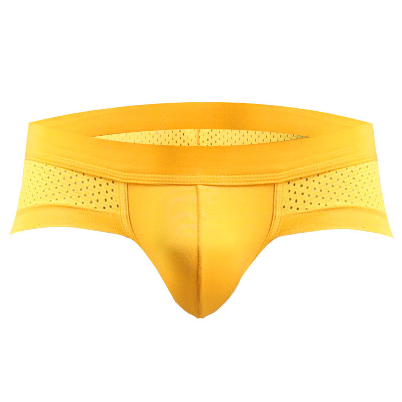 Wholesale hot T-pants sharp convex low-rise bikini briefs sexy tight men's thong underwear
