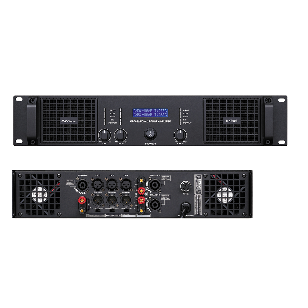 MK8008 power amplifier Amplificateur de puissance MK8008