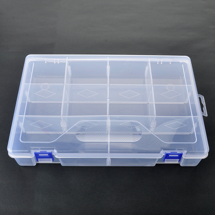 10 Grid Plastic Organizer Box 30x20x6cm