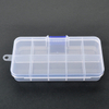 10 Grids Plastic Organizer Box 12.8x6.5x2.1cm