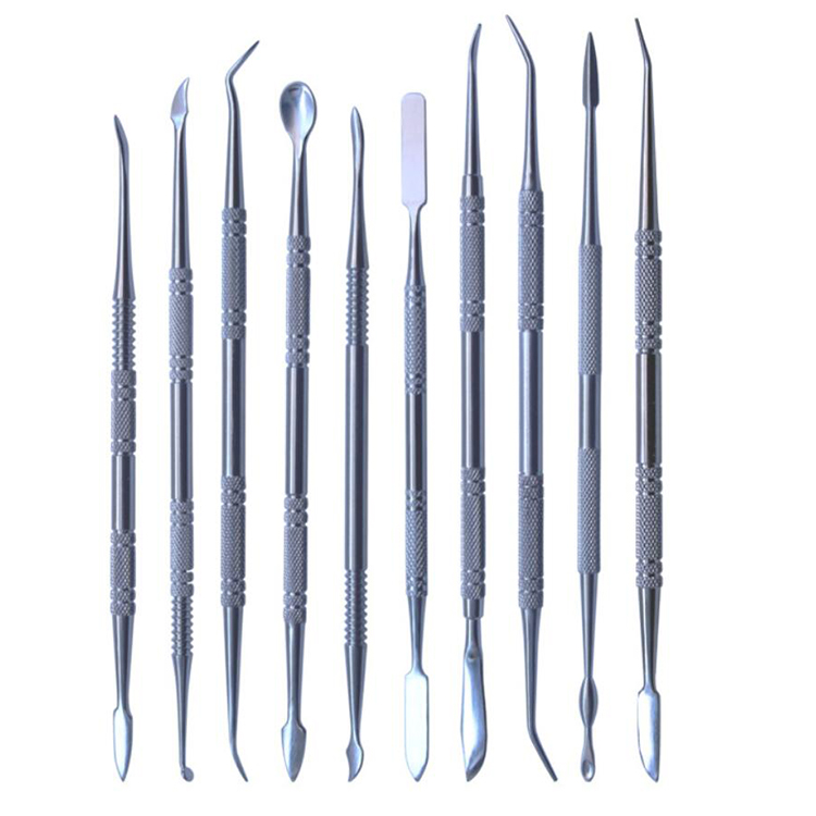 10pcs Stainless Steel Sgrafitto And Detailing Set