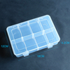 8 Grid Plastic Organizer Box 18x12x4.2cm