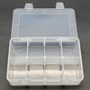 8 Grid Plastic Organizer Box 18.5x12.4x4.1cm