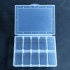 10 Grid Plastic Organizer Box 13.2x10x2.8cm