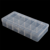 12 Grid Plastic Organizer Box 26.3x12.6x4.6cm