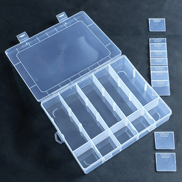 20 Grid Plastic Organizer Box 221x17x4cm