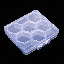 6 Grids Plastic Organizer Box 9.1x8x1.8cm