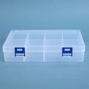 7 Grids Plastic Organizer Box 21.1x14x4.5cm