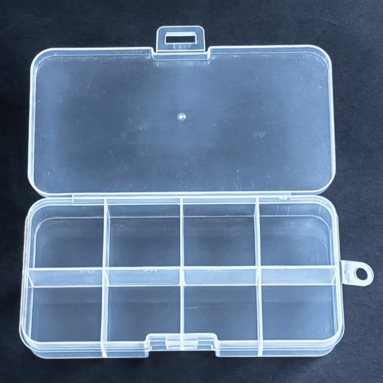 8 Grids Plastic Organizer Box 12.9x6.7x2.2cm