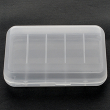 5 Grid Plastic Organizer Box 8.1x5.5x1.7cm