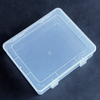 Empty Plastic Organizer Box 18.5x15.5x4.1cm