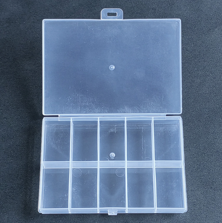 10 Grids Plastic Organizer Box 13x9x1.8cm