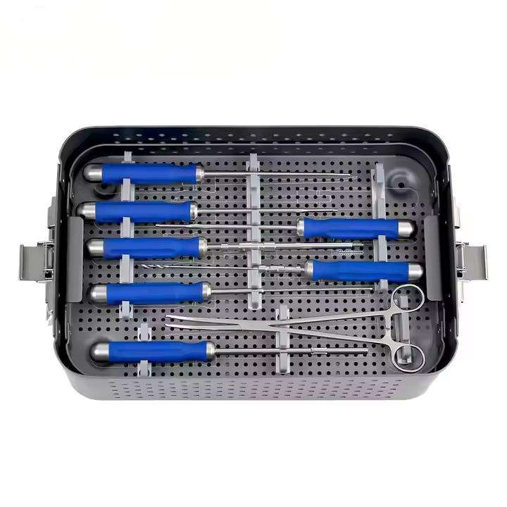 Anterior Cervical Plate System Instrument Set-4 مجموعة أدوات نظام لوحة عنق الرحم الأمامية-4