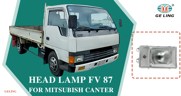 Headlight For Mitsubishi Canter 1987 ไฟหน้าสำหรับ Mitsubishi Canter 1987