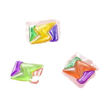 3-in-1 laundry pods 8g (2) pod dobi 3-dalam-1 8g (2)