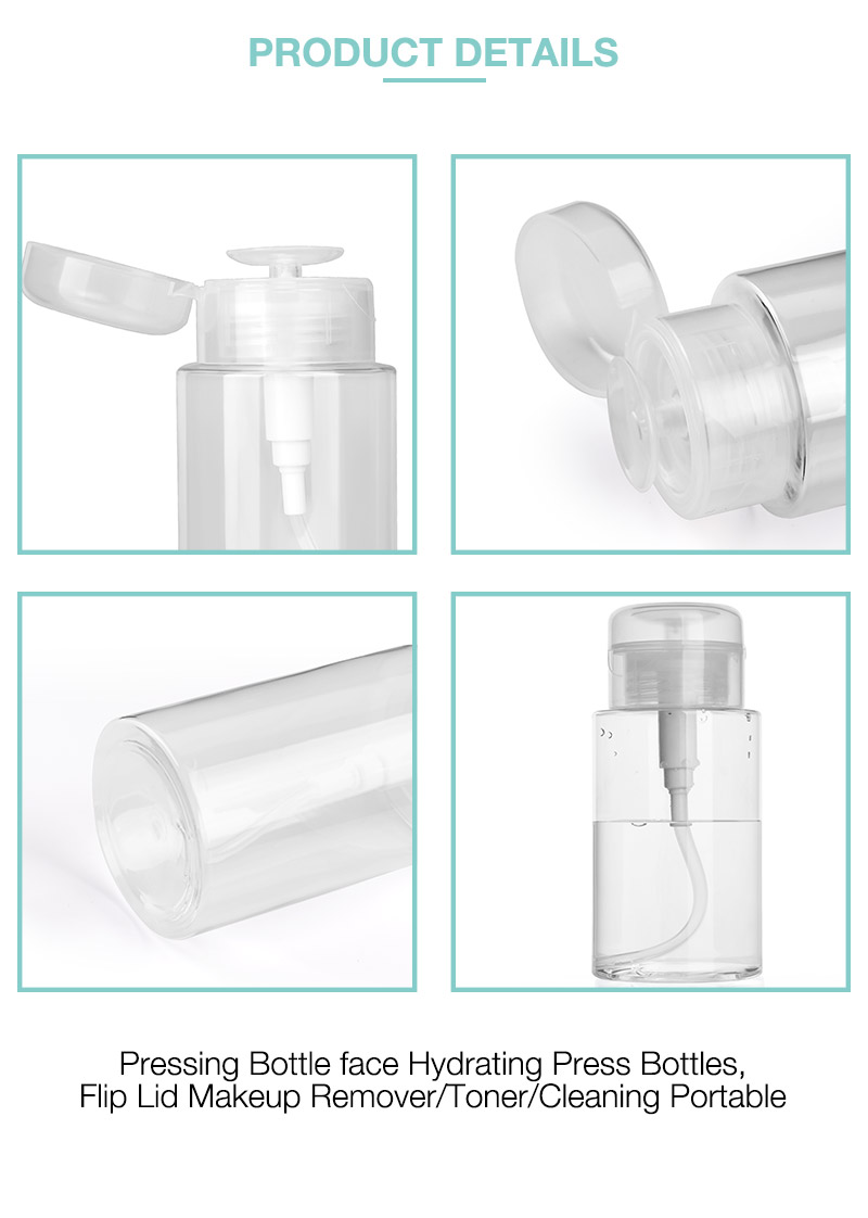 plastic toner makeup remover bottle Toner-Make-up-Entfernerflasche aus Kunststoff