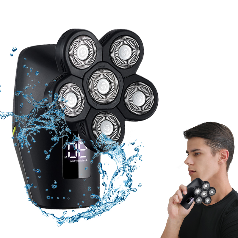 Electric Shavers for Men Bald Head Shaver Cordless Electric Razor Set Grooming Kit 5 in 1 Wet Dry Hair Nose Trimmer