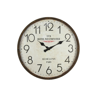 Hot Sell Affordable Price Fashion Design Custom Interior Home Furniture Black Wall Clock