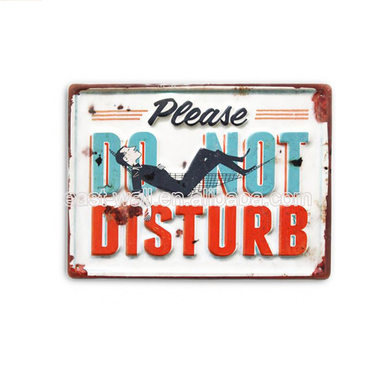 Unique Design Old Fashioned Custom Metal Door Signs Made To Order