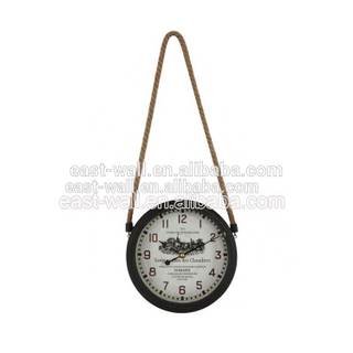 High Quality Cheap Price Custom Handmade Vintage Style Wall Clock