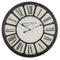 80cm D Black-White Big Wall Clocks for Grand Hotel Roman Numerals