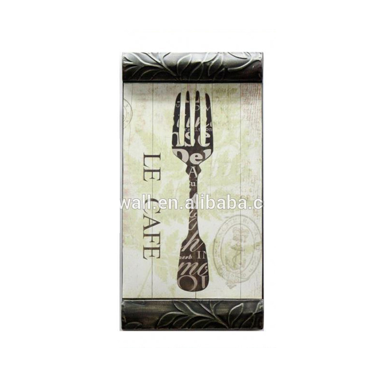 Custom Made Wall Plaques Creative Iron Art Decorative Wall Sign Printing