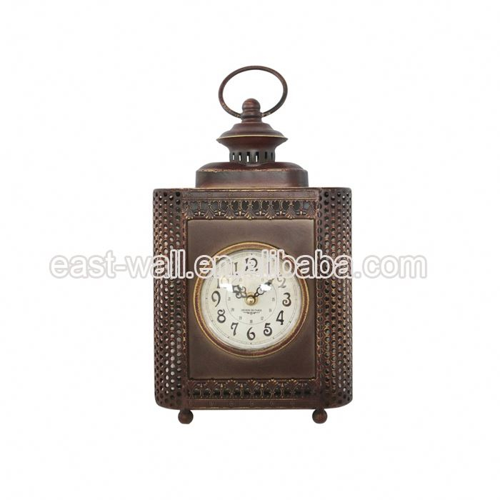 Lightweight Vintage Style Electric Table Plastic Stand Clock