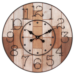 Make Your Own Clock Large Vintage Promotional Wall Clocks Custom Printing Rustic Style