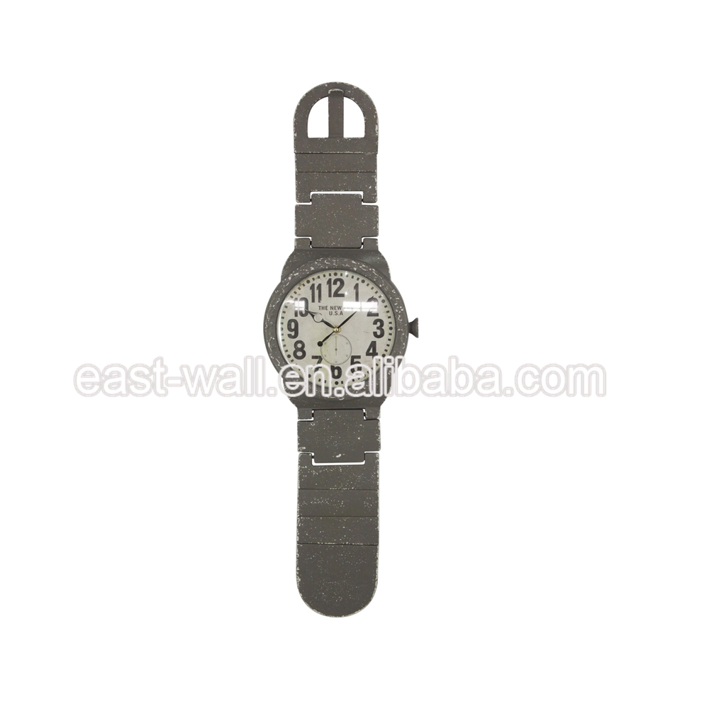 Make Your Own Clock Retro Classic Antique Watch Shape Wall Clock