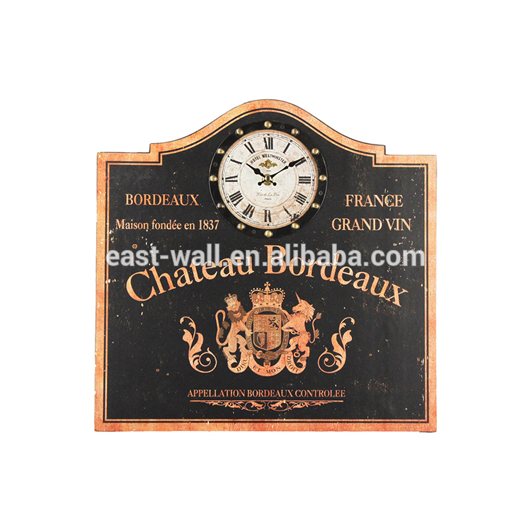 Custom Luxury Promotional Vintage Roman NumeralsChina Decorative Wall Clock