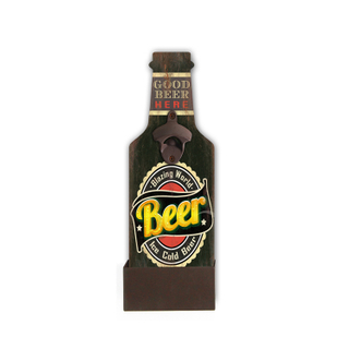 Customized Colorful Metal Beer Wall Mount Bottle Opener