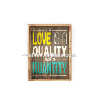 Craft Art Work Competitive Price Steel Signs Art Minds Wood Sign