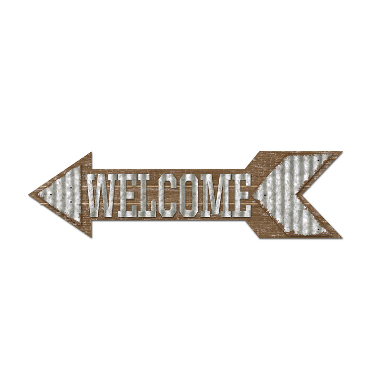 Wholesale Custom Word Sign Outdoor Decorative wall Hanging plaque Wood Sign
