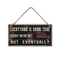 Corrugated Vintage Decorative Metal Wall Plaque, Custom Metal Door Signs