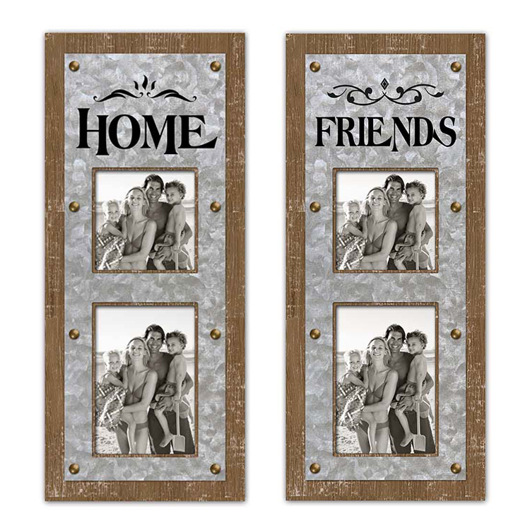 Custom Size MDF Antique Wall Mounted Family Photo Frame