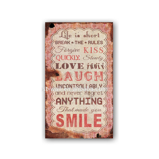 Design Your Own Wall Art Custom Stencil Vintage Style Letter Signs Wall Plaque