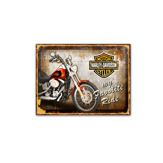 OEM Custom New Fashion Antique Metal Home Decoration Wall Hanging Motorcycle