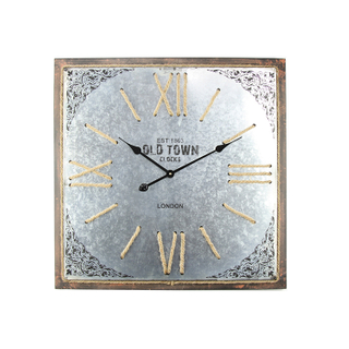Nice Decoration White Border Digital Wall Clock
