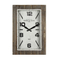Fashion Trend Large Wooden Frame Retro Mechanical Wall Clock