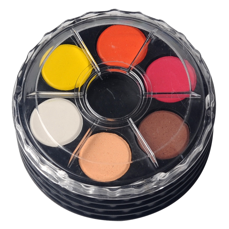 Mini Wheel Solid Watercolor Pan Set of 6 12 18 24