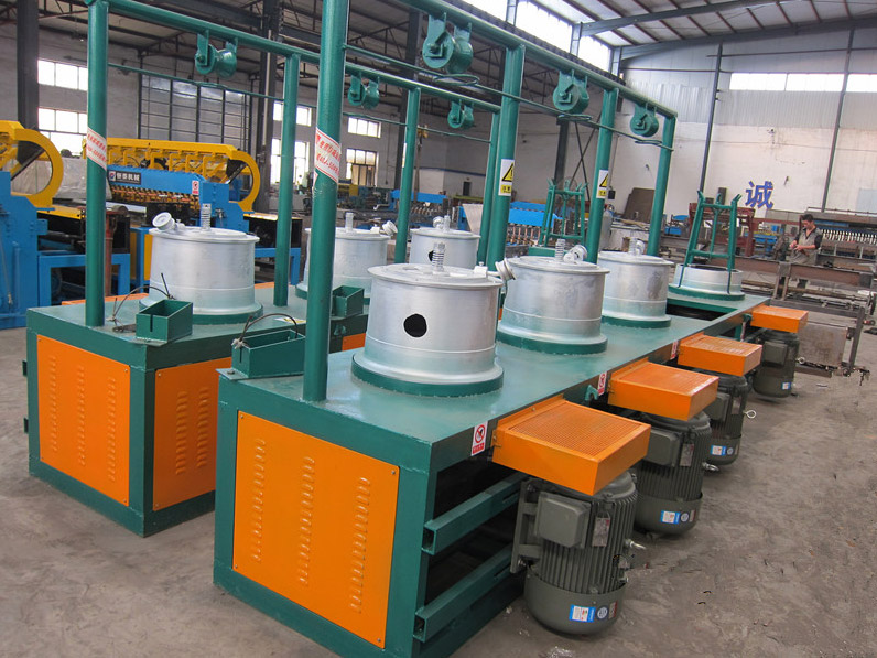 Four-block Drawing Wire Machine