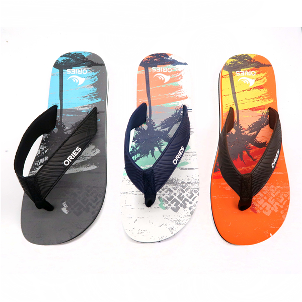 La moda de encargo imprimió los deslizadores casuales de las chancletas de EVA de Hawaii de los hombres simples del estilo