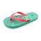 Mode Durable Personnalisé Plage Coloré Chic Décontracté Hawaii Tropical Style Pantoufles Flipper Flops Sandales