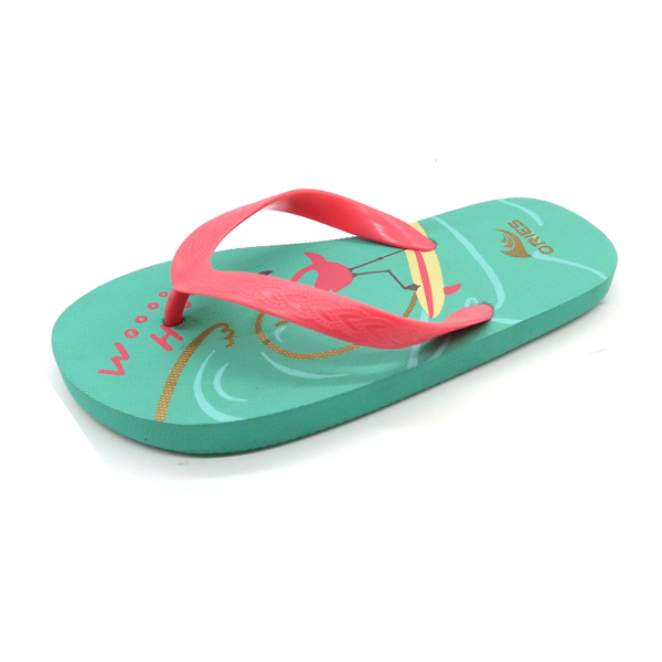 Mode Durable Personnalisé Plage Coloré Chic Décontracté Hawaii Tropical Style Pantoufles Flipper Flops Sandales