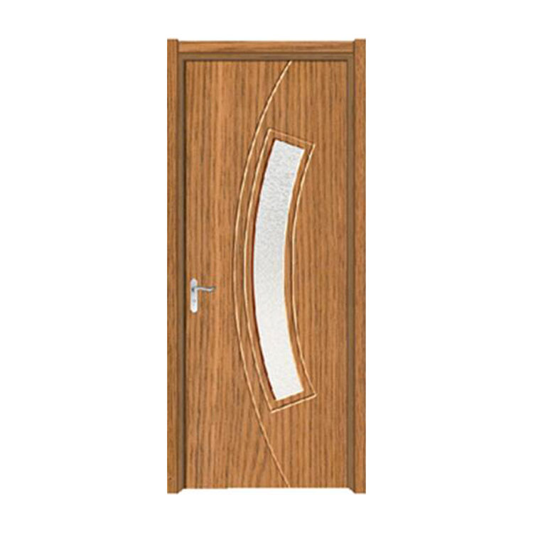 FPL-4026 Modern Style Interior Door Pvc Glass Door 