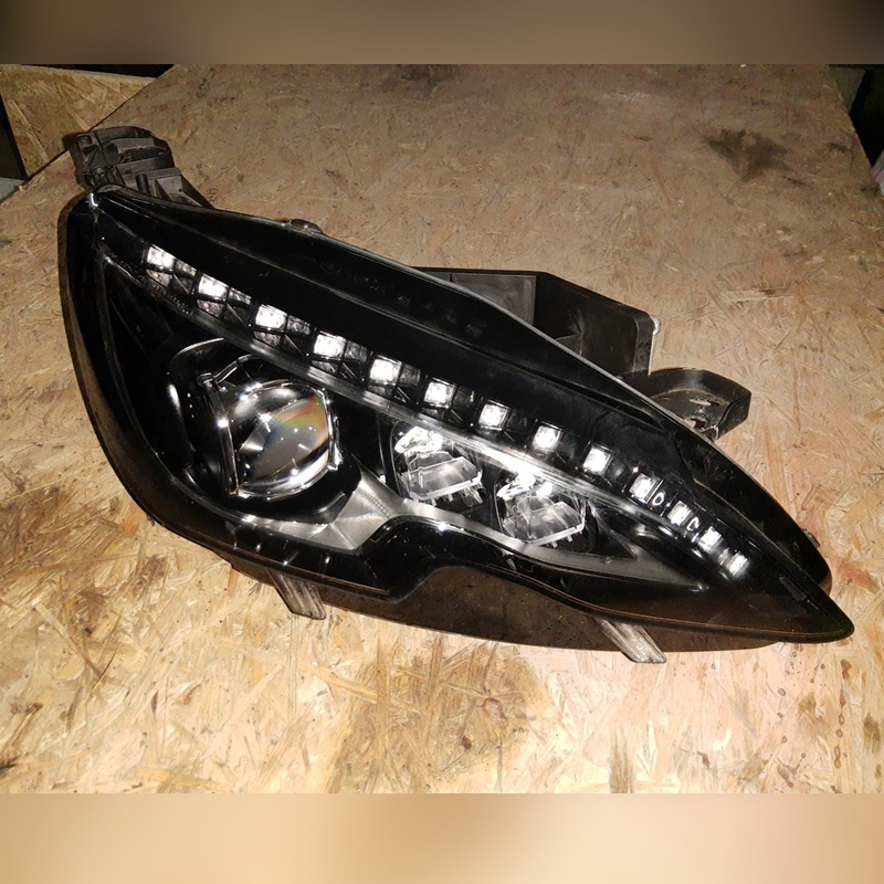 مصباح الرأس كامل بيجو 408 T93 2016-2018 النوع الصيني/PG308 T9 2013 FULL LED OEM: LH 1618000580/RH 1618000380(前照灯总成,标致408,2016年产,中)国规)