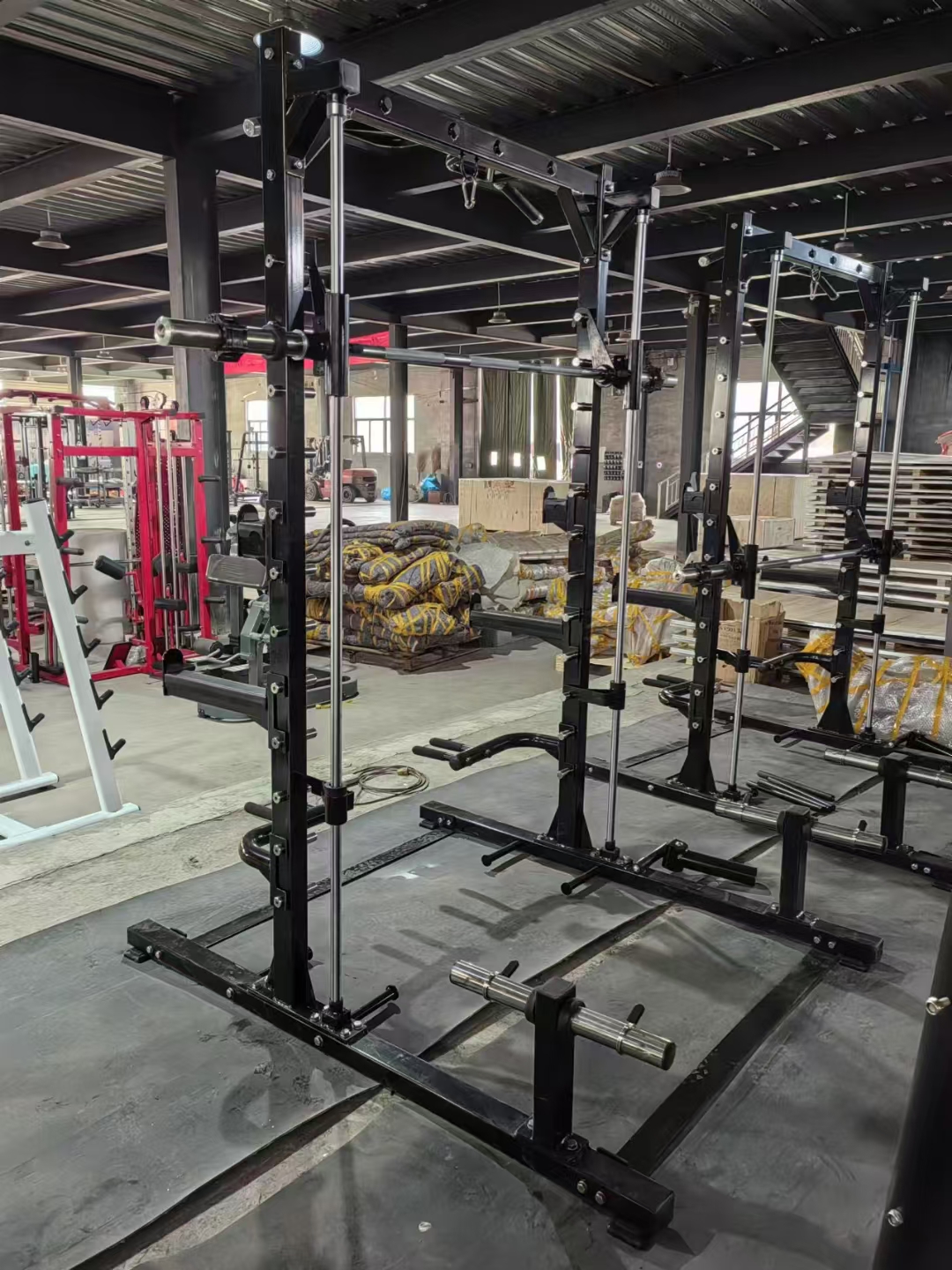 XYSFITNESS XYH9021 Commercial Heavy-Duty Half Rack XYSFITNESS XYH9021 Mitjà bastidor comercial resistent